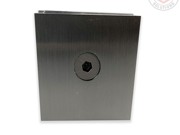 Shower Bracket - Concealed Fixing - 44 x 44 - Brushed Gun Black